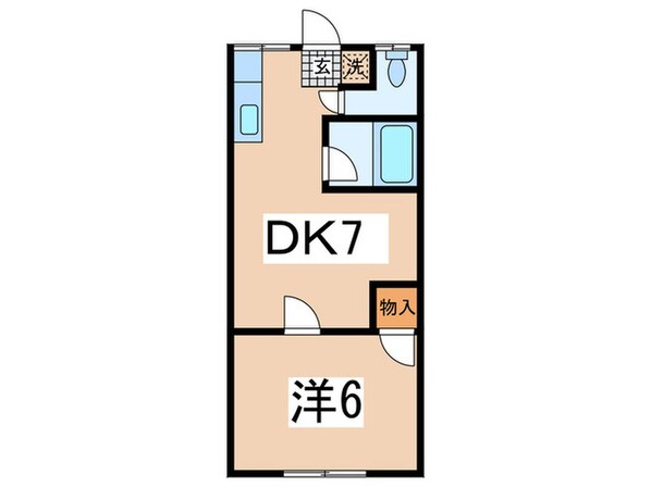 第４鈴木荘の物件間取画像